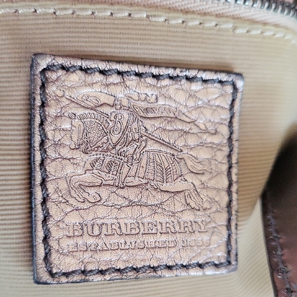 Burberry Black and Brown Shoulder Bag - Picture 2 of 16